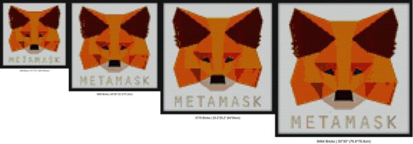 MetaMask Bricks brick block art