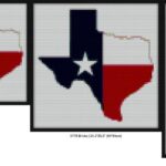 Texas Bricks diy mosaic