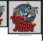 the girl with the maskandlt andgt andlt tom and jerry tom and jerry tom and jerry Bricks diy art
