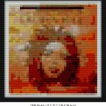 Music merchandise mosaic art