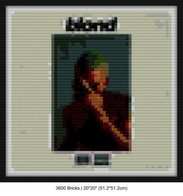 Frank ocean diy bricks art