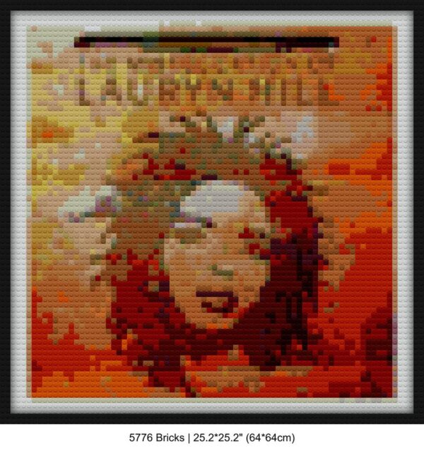 Album mosaic wall art