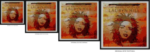 The Miseducation Bricks mosaic wall art