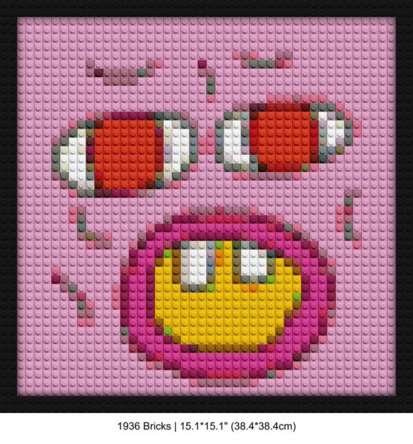 Tyler the Creator creative brick wall decor | Compatible with LEGO-style bricks | Pixel Brick Art