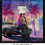 GTA VI brick wall art