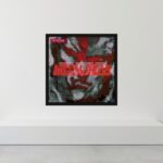 "Unique Metal Gear 1 Art Frame - Classic Game Design" creative brick wall decor