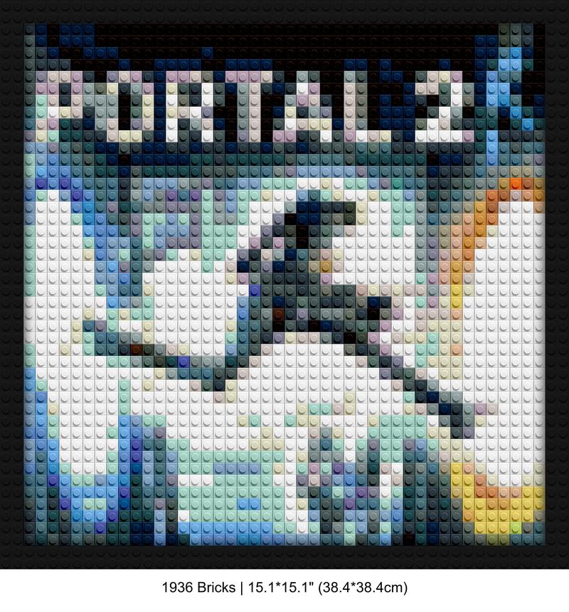 Portal 2 LEGO-style bricks art | Compatible with LEGO-style bricks | Pixel Brick Art