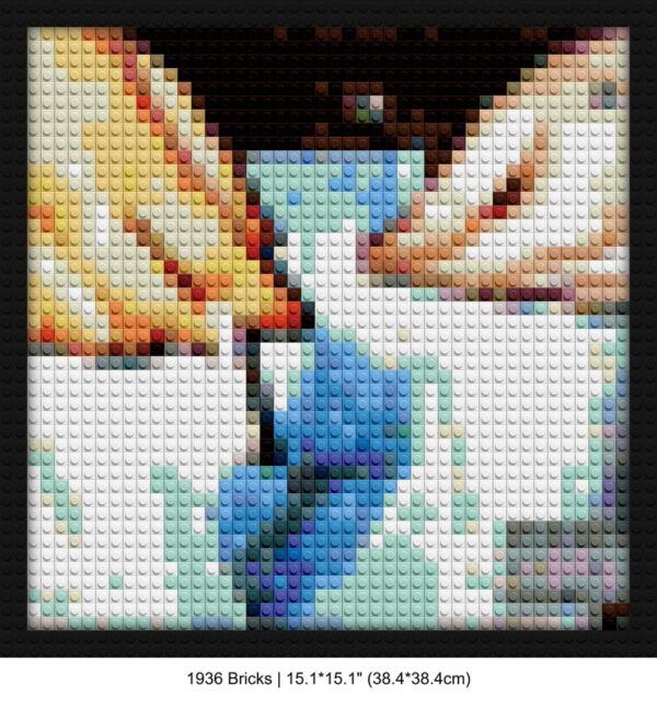 Tyler the Creator DIY pop culture bricks | Compatible with LEGO-style bricks | Pixel Brick Art