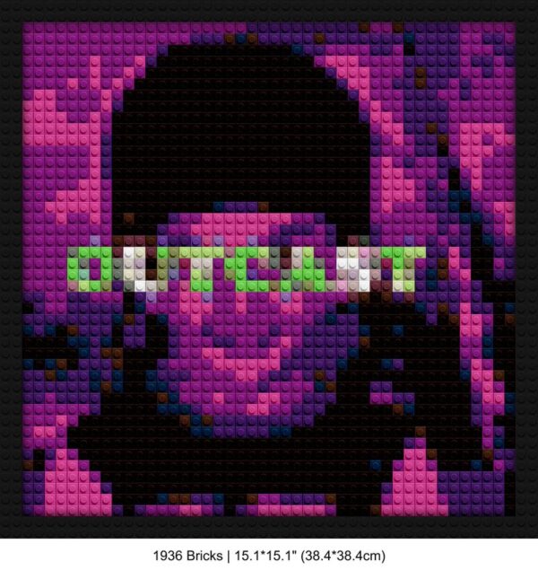 Tyler the Creator LEGO-compatible mosaic kits | Compatible with LEGO-style bricks | Pixel Brick Art