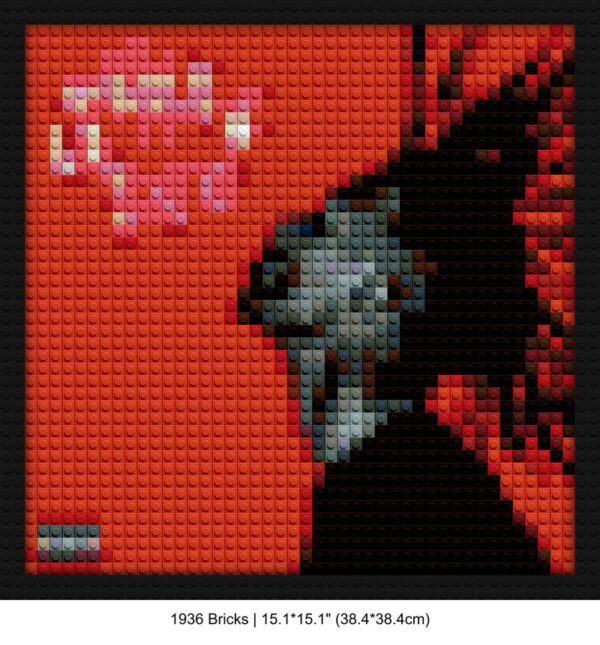 Playboi Carti custom brick portraits | Compatible with LEGO-style bricks | Pixel Brick Art