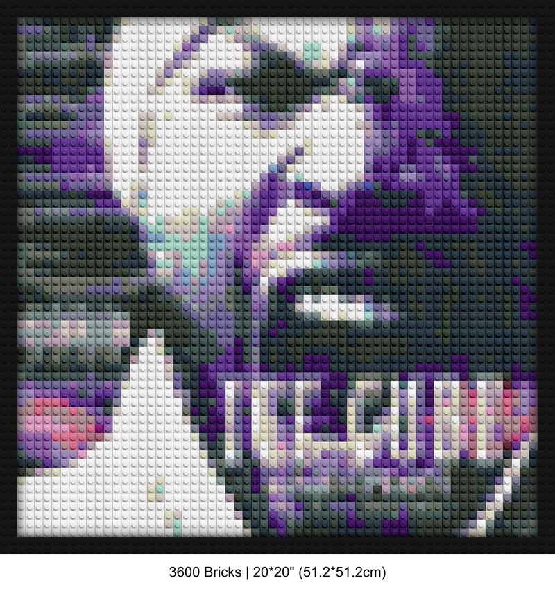 N.W.A music brick painting kits | Compatible with LEGO-style bricks | Pixel Brick Art