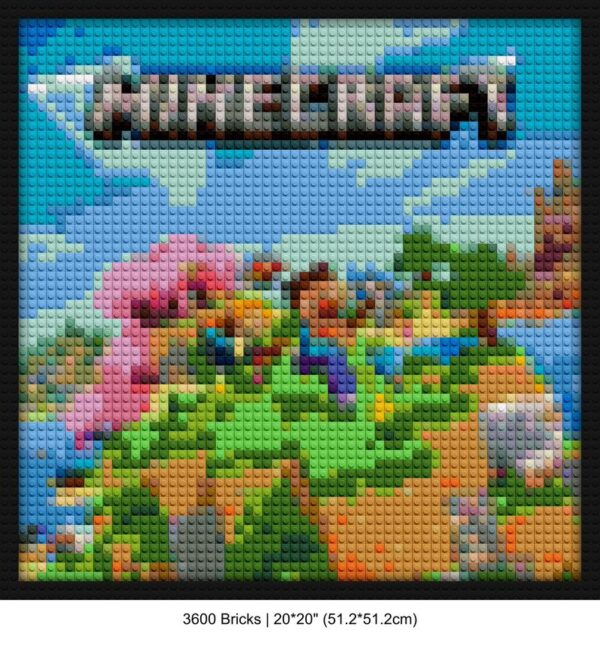 pixel art LEGO-compatible mosaic kits | Compatible with LEGO-style bricks | Pixel Brick Art