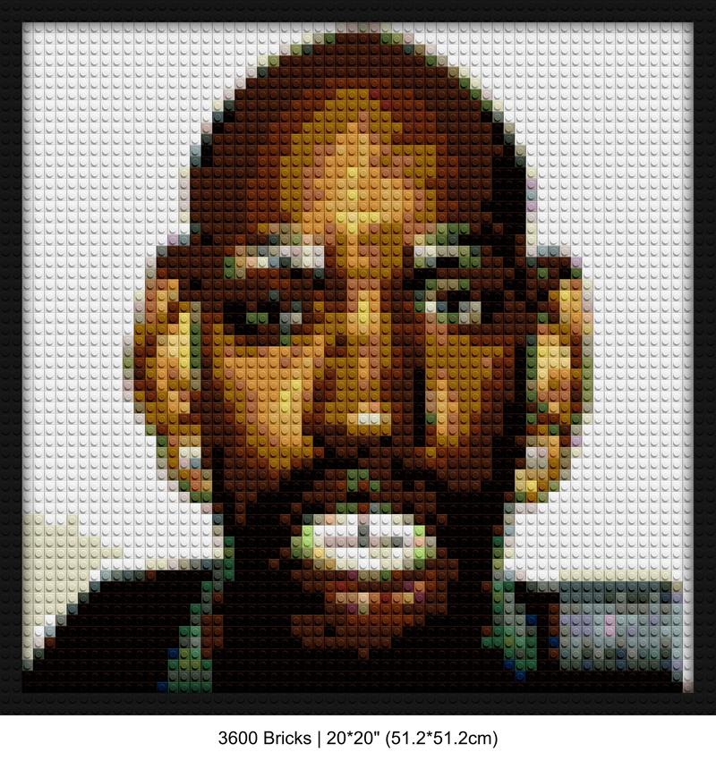 Odd Future music retro pixel brick art | Compatible with LEGO-style bricks | Pixel Brick Art