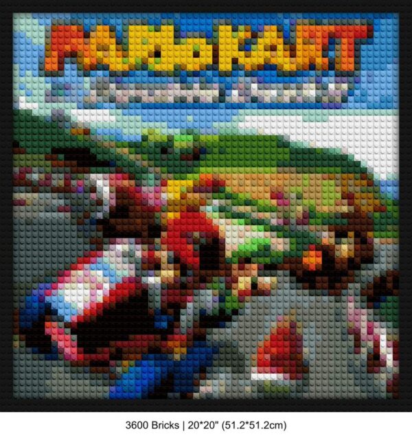 GameCube Art brick painting kits | Compatible with LEGO-style bricks | Pixel Brick Art