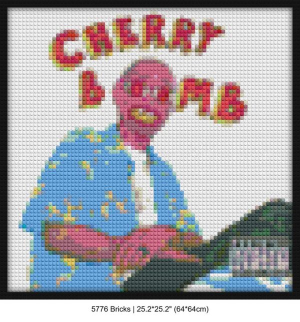 Hip Hop Art brick-based pixel art | Compatible with LEGO-style bricks | Pixel Brick Art