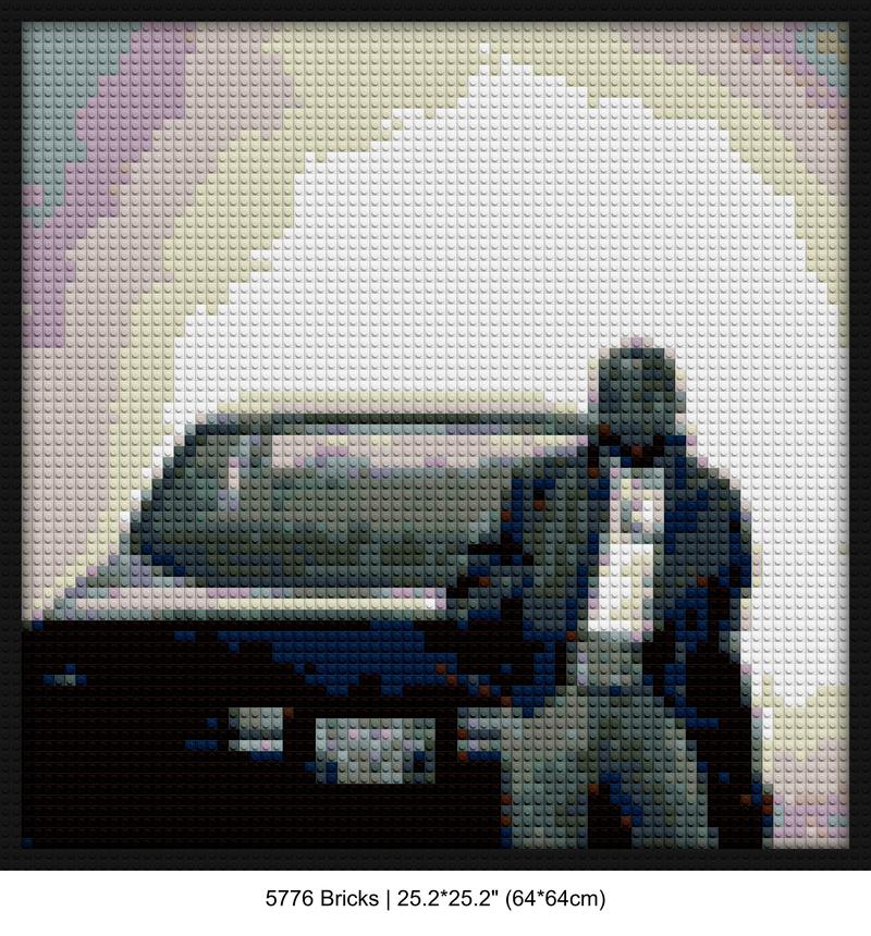 Hip Hop Art brick painting kits | Compatible with LEGO-style bricks | Pixel Brick Art