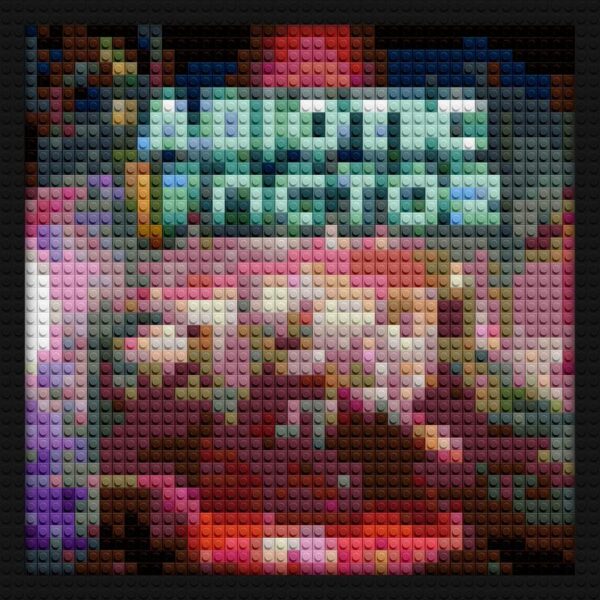 Abiotic factor interlocking brick mosaic | Compatible with LEGO-style bricks | Pixel Brick Art