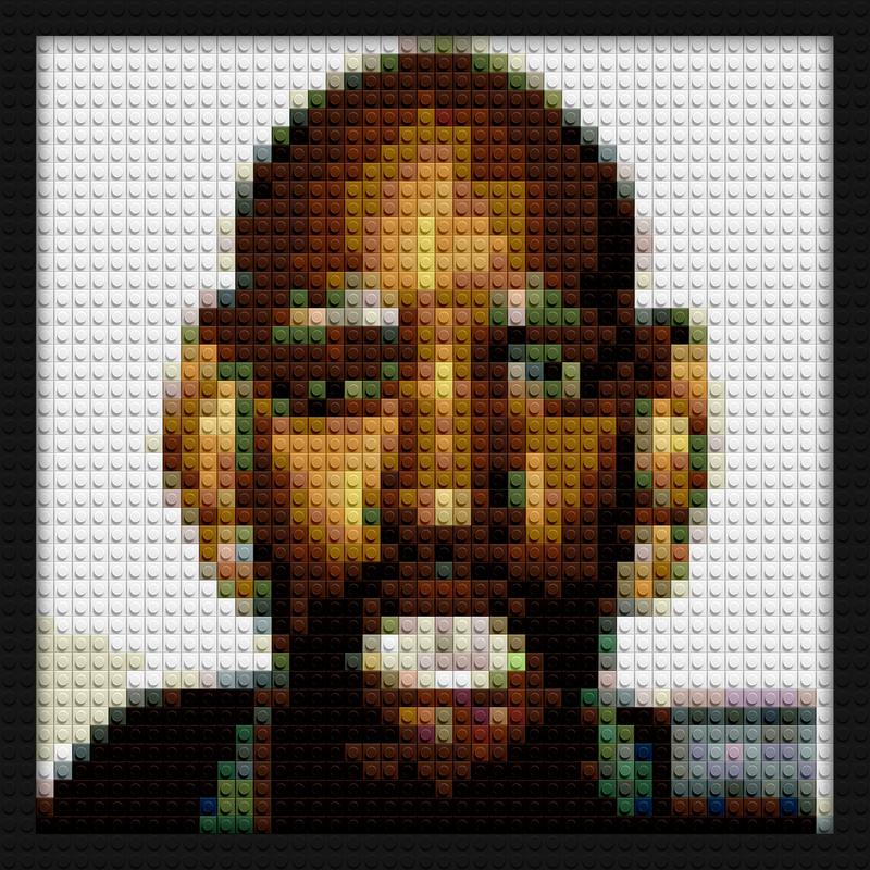 Odd Future Tyler The creator retro pixel brick art | Compatible with LEGO-style bricks | Pixel Brick Art