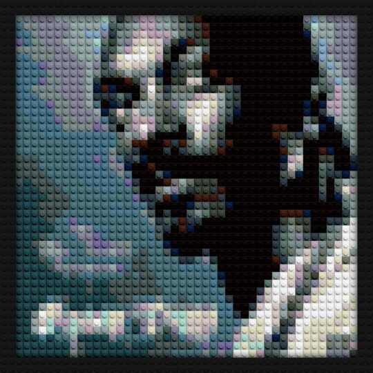 Tha Blue Carpet Snoop Dog diy interlocking bricks | Compatible with LEGO-style bricks | Pixel Brick Art