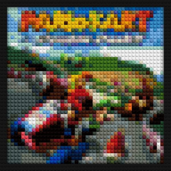 mario-kart-double-dash-gamecube-art brick-inspired artwork