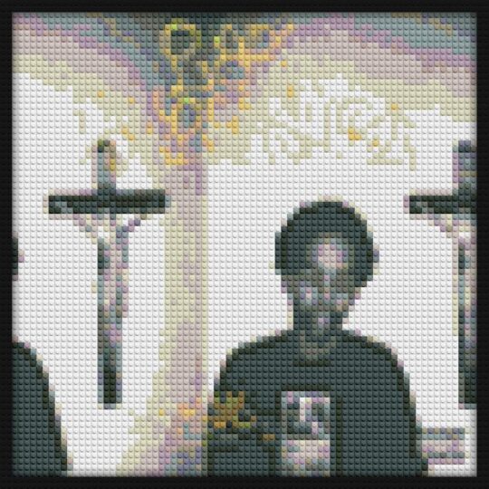 Doris Earl Sweatshirt building brick art | Compatible with LEGO-style bricks | Pixel Brick Art