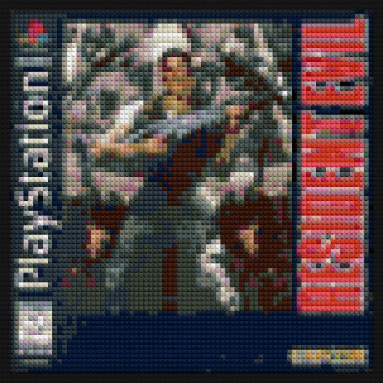 Resident Evil PS1 diy interlocking bricks | Compatible with LEGO-style bricks | Pixel Brick Art