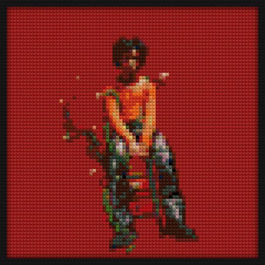 d4vd Album Cover building brick art | Compatible with LEGO-style bricks | Pixel Brick Art