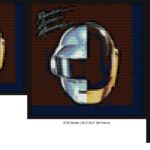 "Daft Punk Album Cover Wall Art Frame - Unique Design" brick painting kits