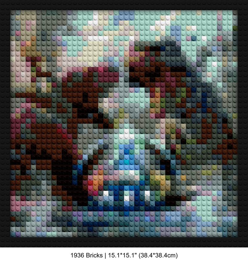 ARK Survival Evolved LEGO-compatible mosaic kits | Compatible with LEGO-style bricks | Pixel Brick Art