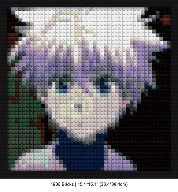 Hunter X Hunter LEGO-compatible mosaic kits | Compatible with LEGO-style bricks | Pixel Brick Art