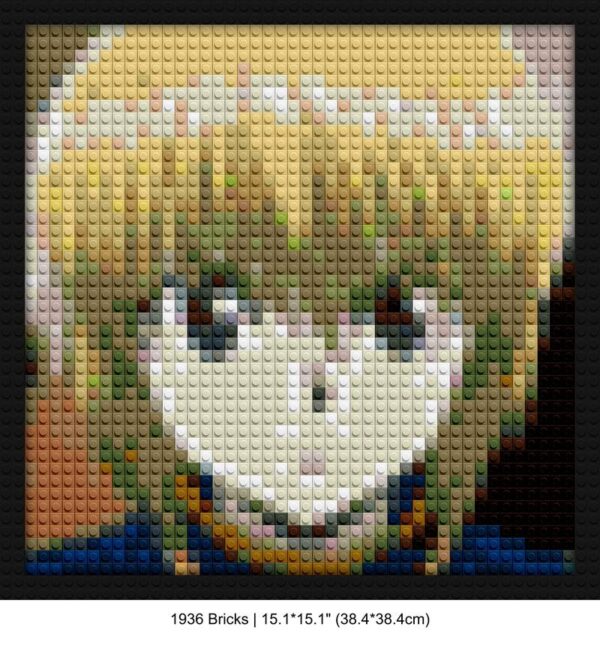 Hunter x Hunter merchandise building brick art | Compatible with LEGO-style bricks | Pixel Brick Art