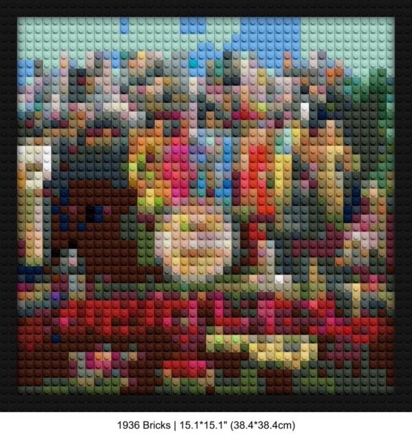 The Beatles DIY pop culture bricks | Compatible with LEGO-style bricks | Pixel Brick Art