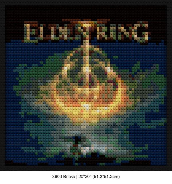 pixel art custom brick canvas | Compatible with LEGO-style bricks | Pixel Brick Art