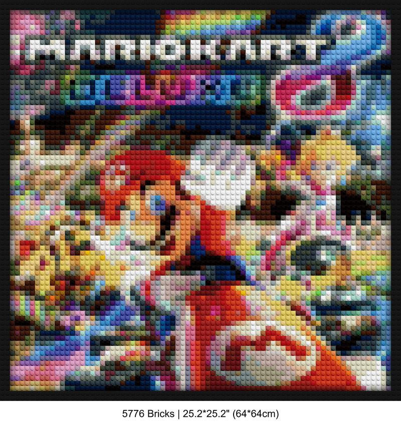 Nintendo decor building brick art | Compatible with LEGO-style bricks | Pixel Brick Art