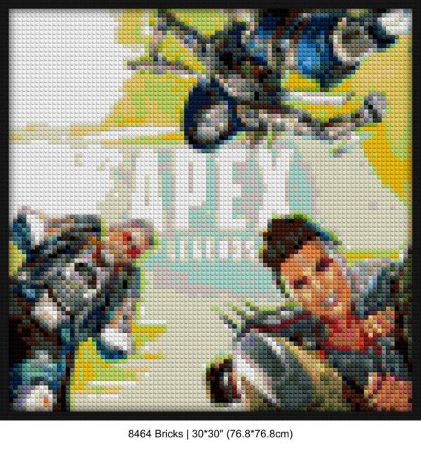 Apex Legends fan art pixel-style bricks | Compatible with LEGO-style bricks | Pixel Brick Art