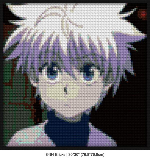 Japanese anime LEGO-compatible mosaic kits | Compatible with LEGO-style bricks | Pixel Brick Art