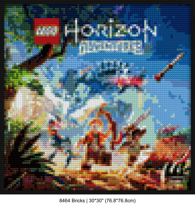 PlayStation Games Art brick-inspired artwork | Compatible with LEGO-style bricks | Pixel Brick Art