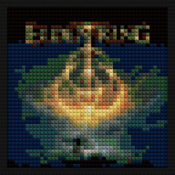 ELDEN RING retro pixel brick art