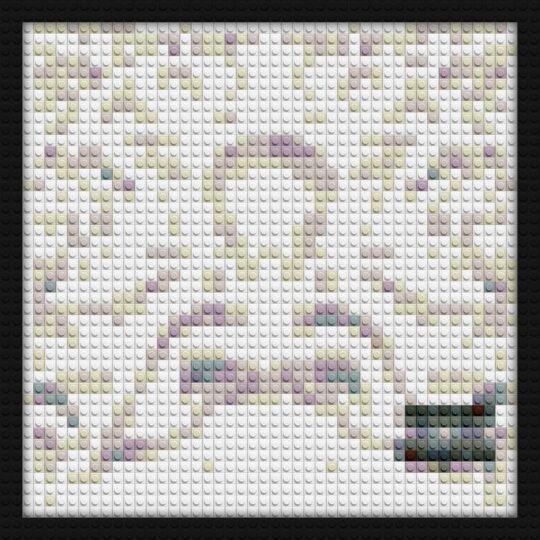 Kanye West Good Music Cruel Summer lego style diy wall decor | Compatible with LEGO-style bricks | Pixel Brick Art