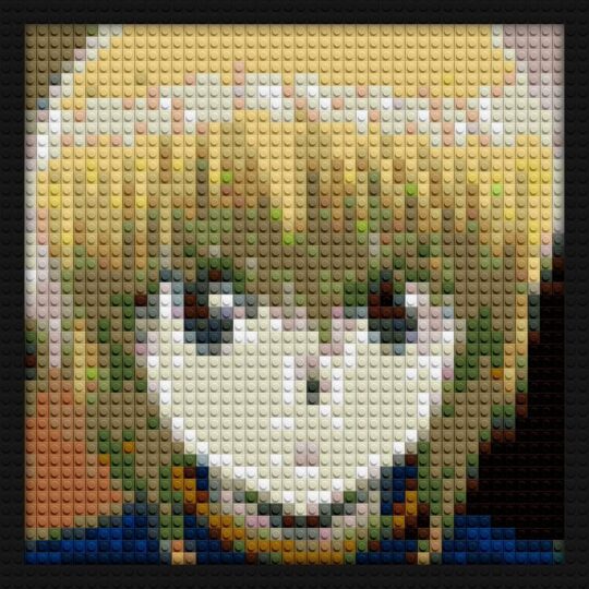 Kirapika Hunter x Hunter diy interlocking bricks | Compatible with LEGO-style bricks | Pixel Brick Art