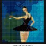Kanye West art block mosaic design