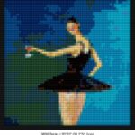 hip hop albums LEGO-style DIY wall decor