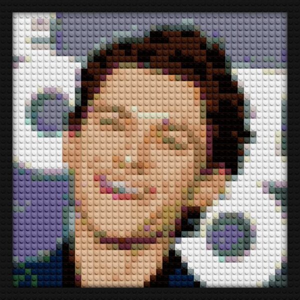 Tom Holland Face diy pop culture bricks