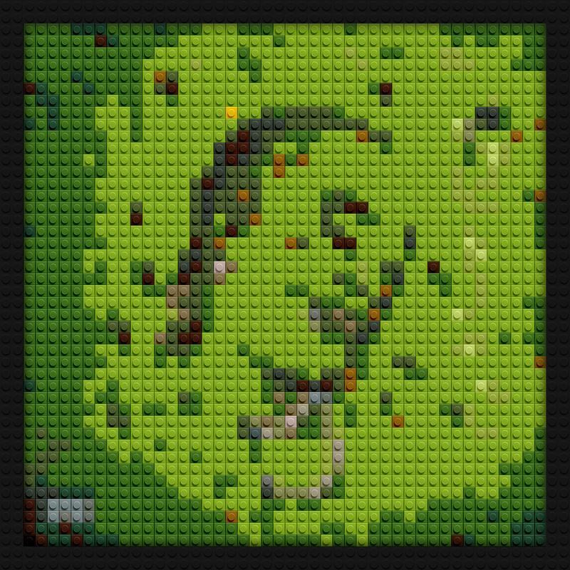 Young Thug So Much Fun Album cover pixel-style bricks | Compatible with LEGO-style bricks | Pixel Brick Art
