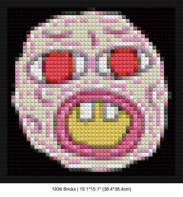 Tyler The Creator brick-building wall art | Compatible with LEGO-style bricks | Pixel Brick Art