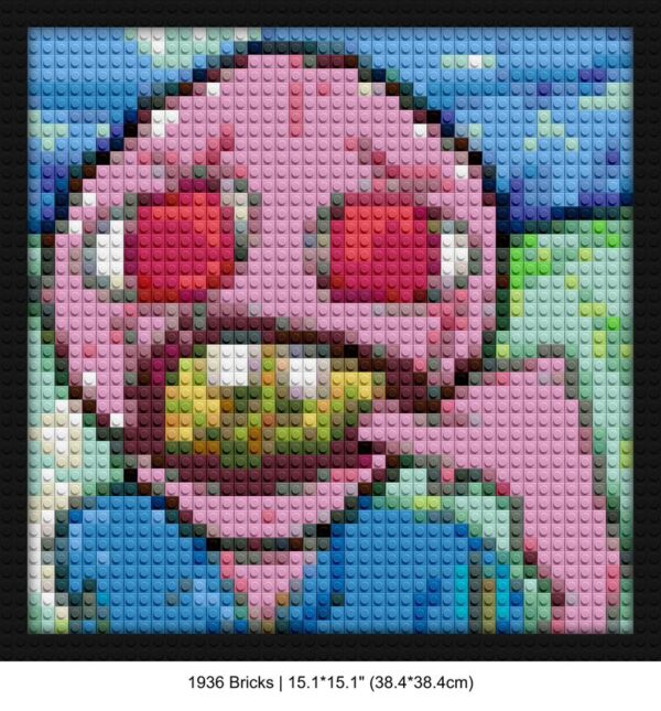 Tyler the Creator art custom brick portraits | Compatible with LEGO-style bricks | Pixel Brick Art
