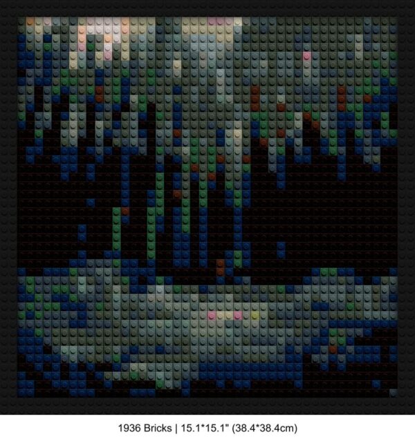 Half Life Alyx creative brick wall decor | Compatible with LEGO-style bricks | Pixel Brick Art