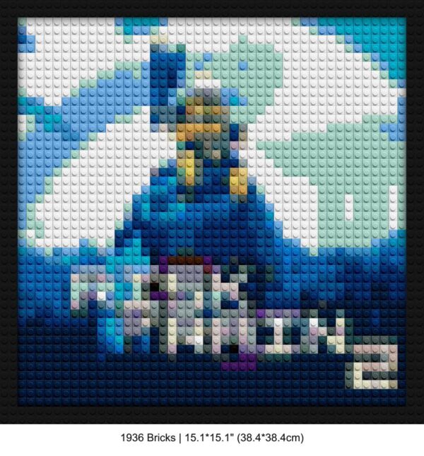 Risk of Rain 2 brick-based pixel art | Compatible with LEGO-style bricks | Pixel Brick Art