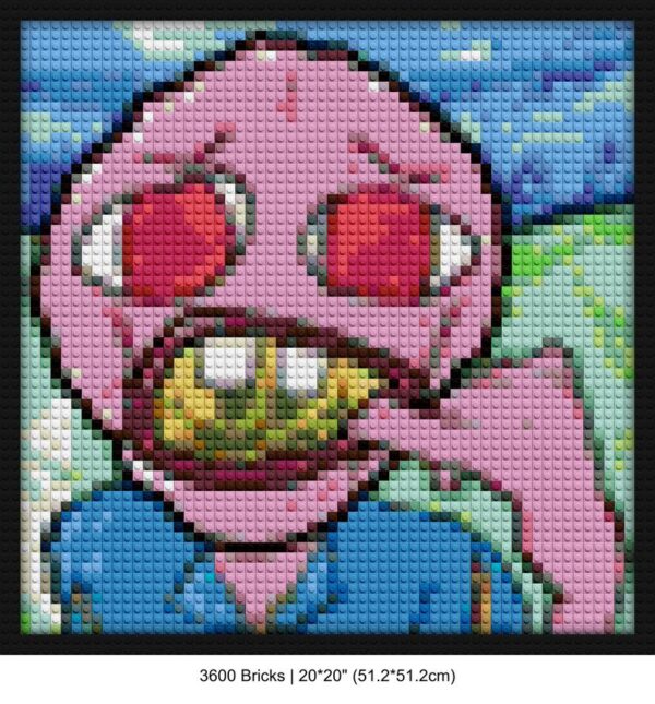 Cherry Bomb album LEGO-compatible mosaic kits | Compatible with LEGO-style bricks | Pixel Brick Art