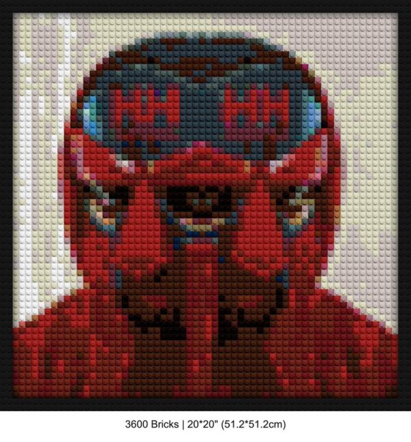 Mixtape Artwork LEGO-style bricks art | Compatible with LEGO-style bricks | Pixel Brick Art